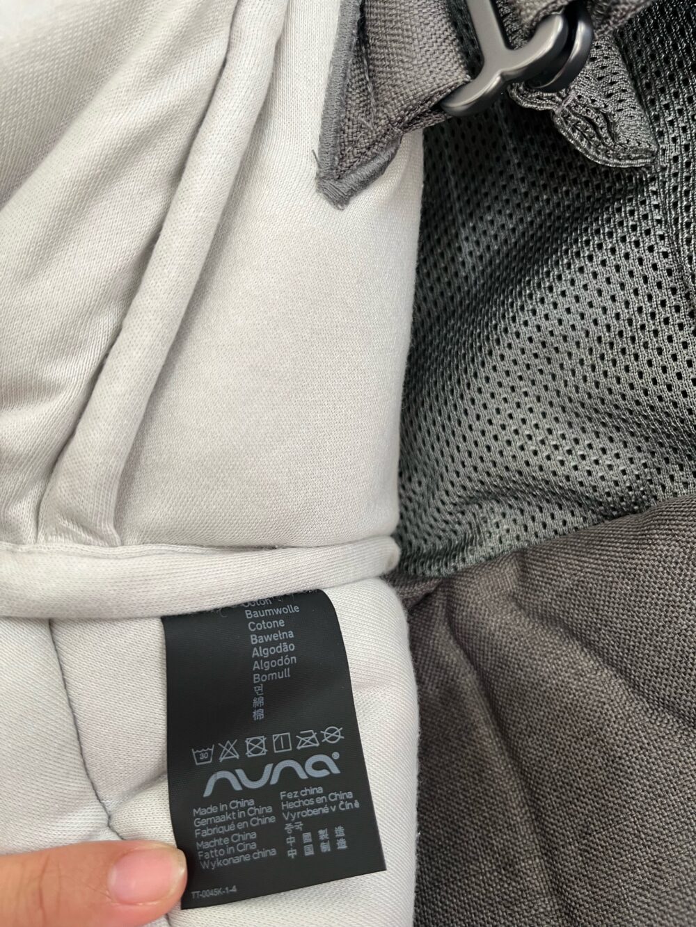 Nôi Nuna Leaf Grow Bouncer màu granite( 0m+) - Ảnh 12