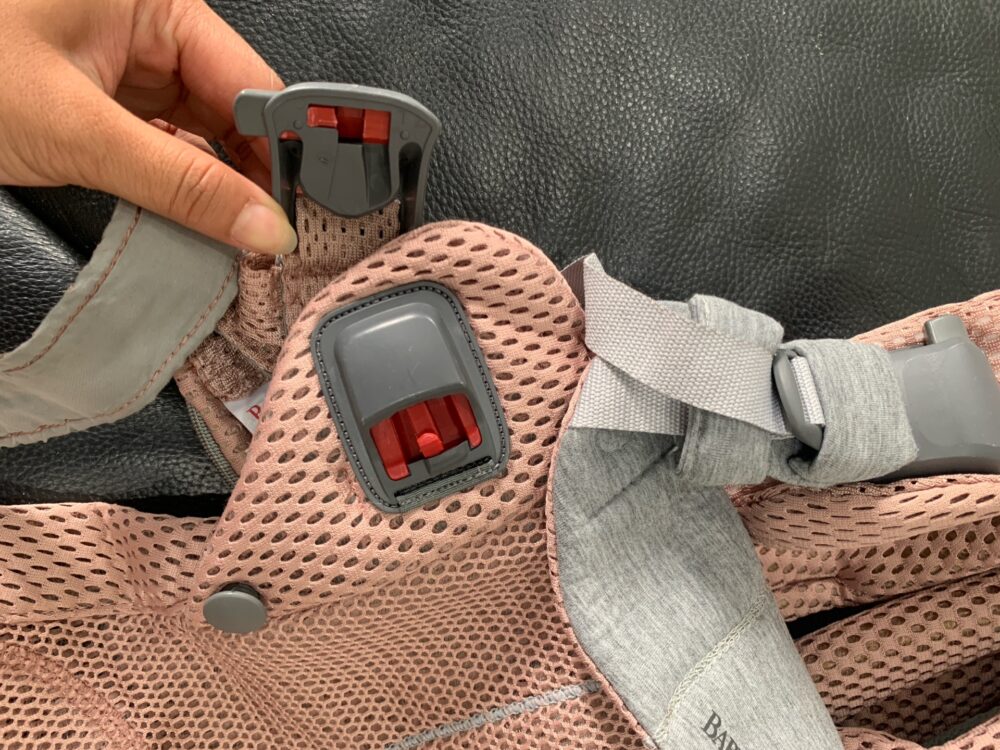 Địu Baby Bjorn Harmony màu hồng (3,2kg/15kg) - Ảnh 4