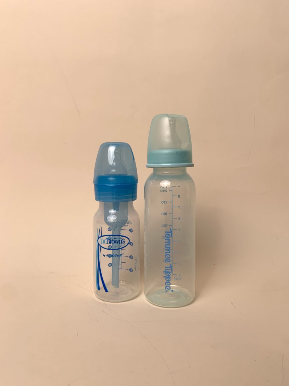 Set 2 bình sữa cổ hẹp DrBrow's, Tommee Tippe màu xanh dương - Ảnh 2