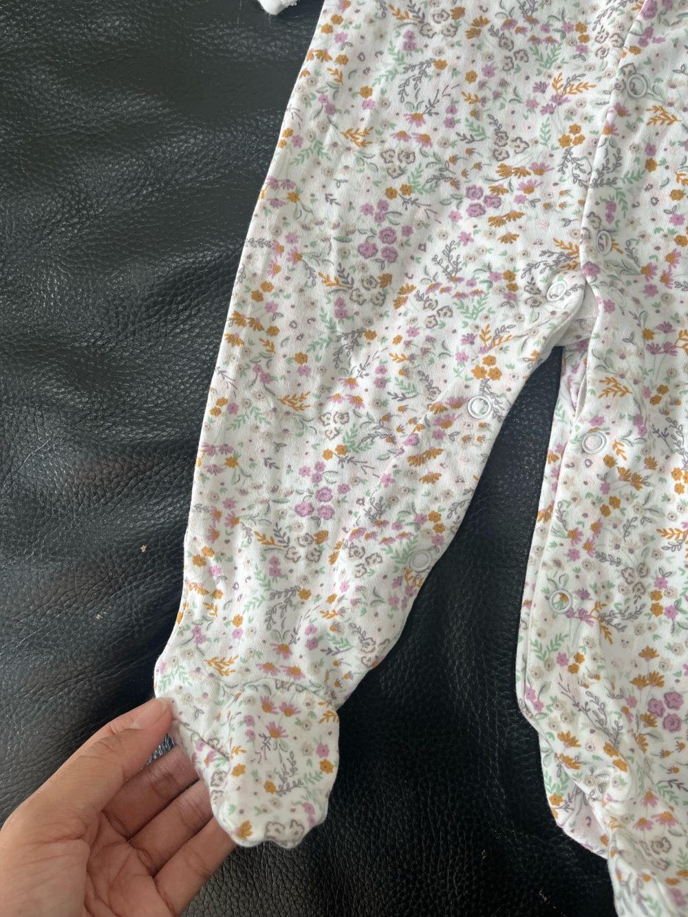 Set 2 bộ sleepsuits mix brand Next baby & Mamas&Papas (size: 6/9m) - Ảnh 7