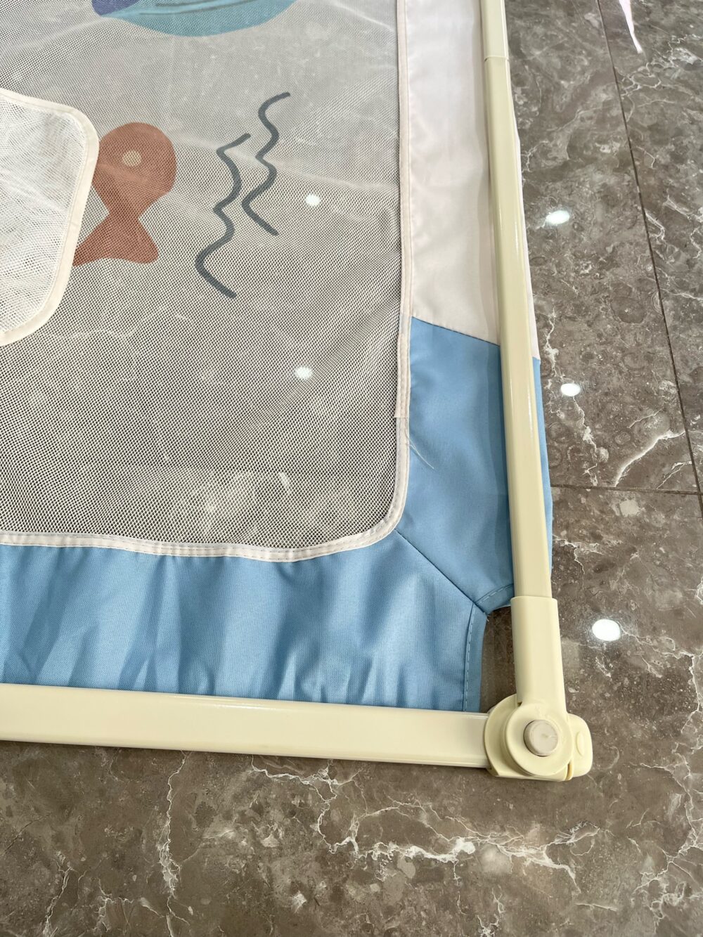 Thanh Chắn Giường Gấp Gọn Pakey (size 1m8) - Ảnh 7