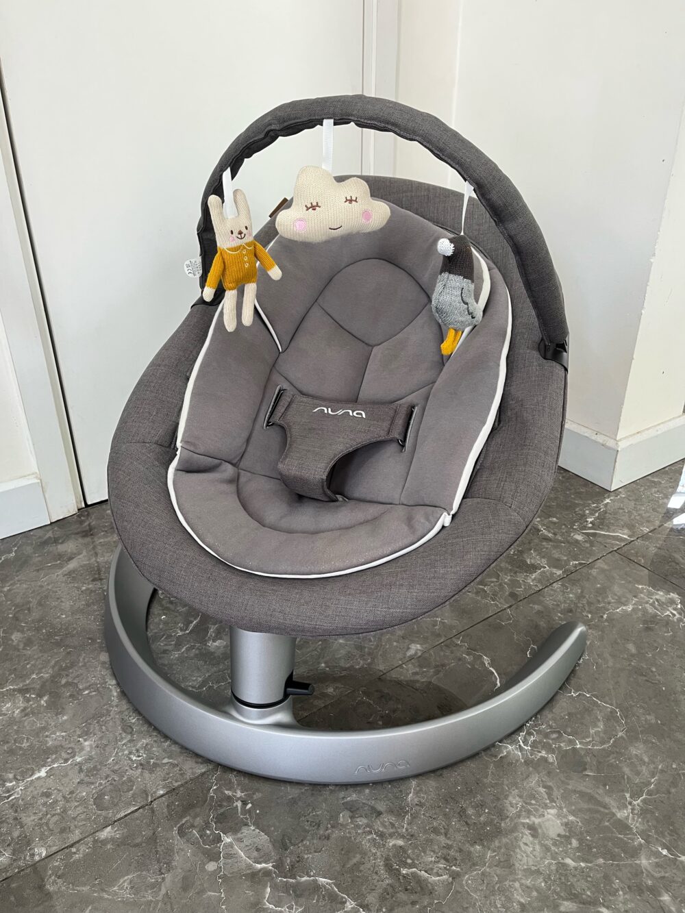 Nôi Nuna Leaf Grow Bouncer màu granite( 0m+) - Ảnh 5