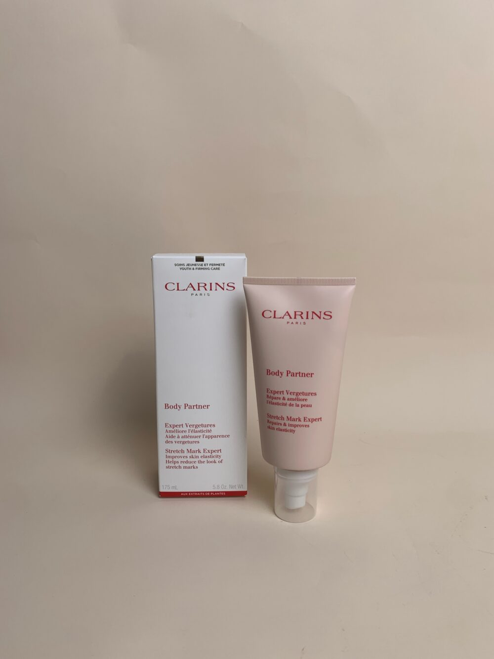 ￼Kem Dưỡng Chống Rạn Da Clarins Body Partner Stretch Mark Expert 175ml (new 100%) - Ảnh 2