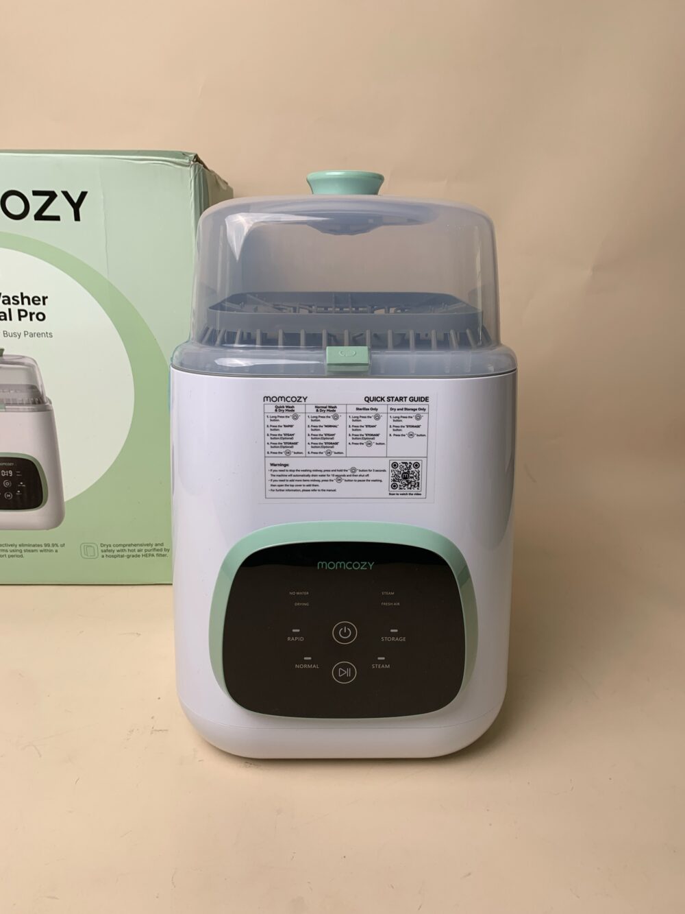 Máy rửa bình & tiệt trùng Momcozy (new 100%) - Ảnh 5