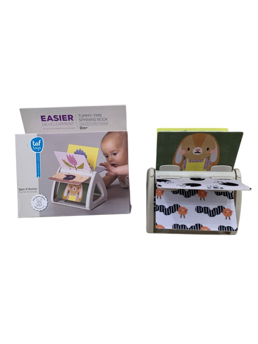 Sách vải xoay hỗ trợ tập lẫy Taftoys - Ảnh 1