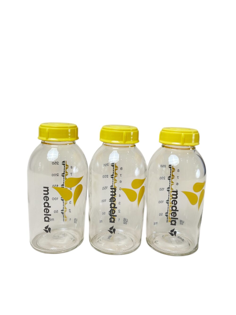 Set 3 bình trữ sữa thuỷ tinh Medela 250ml - Ảnh 1