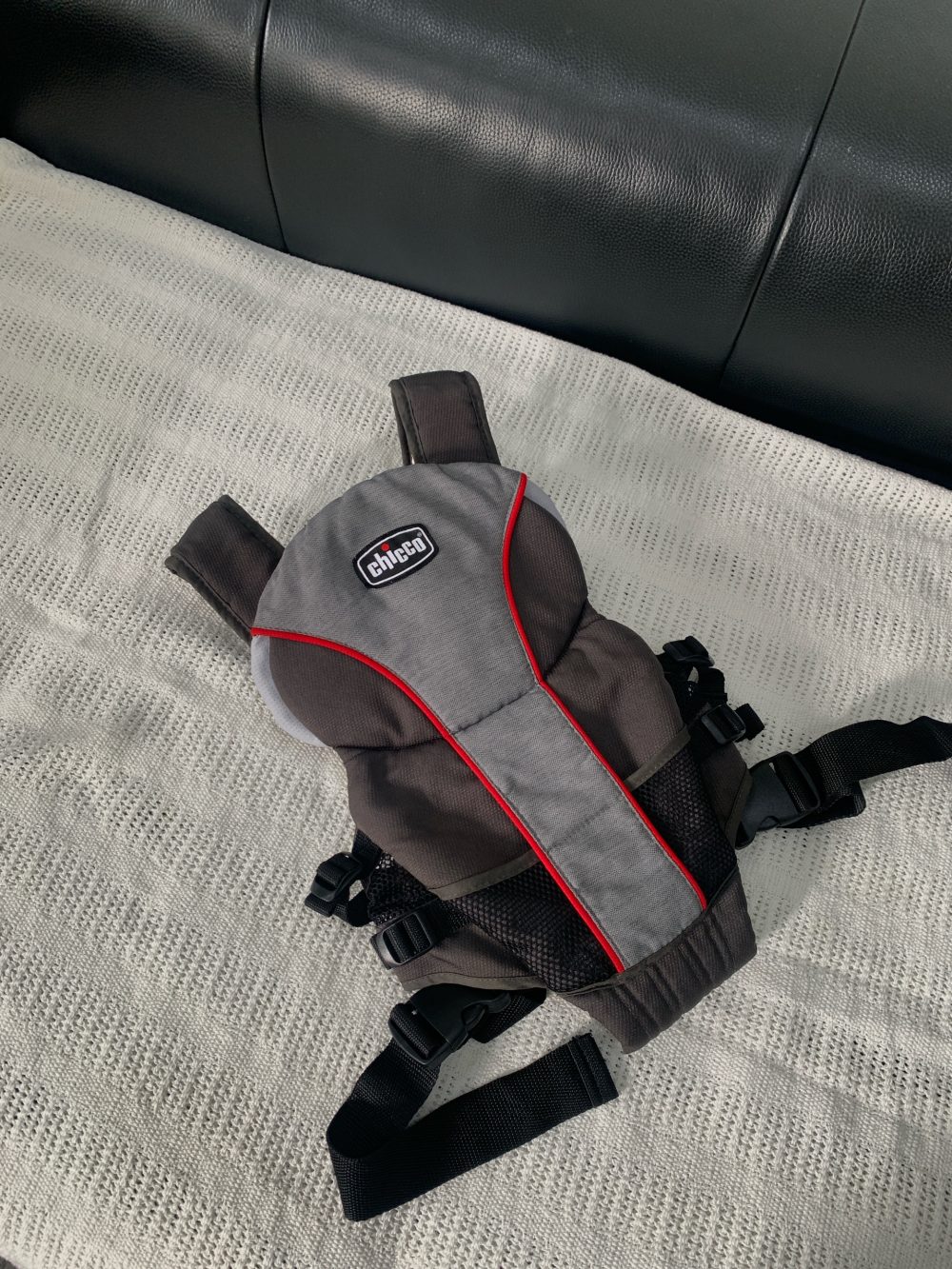 Địu Chicco Ultrasoft màu ghi đen (sơ sinh -> 11.4kg) - Ảnh 8