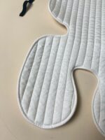 Đệm lót xe đẩy Chez bébé màu trắng hoạ tiết gấu - Ảnh 6