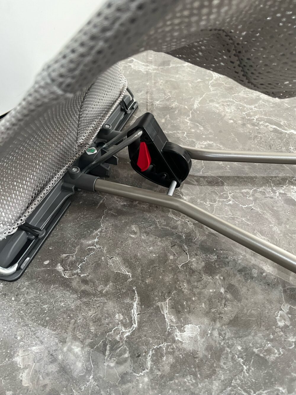 Ghế rung BabyBjorn vải mesh màu xám 0->2y( full box) - Ảnh 6