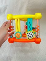 Đồ chơi hình tam giác Infantino Activity Triangle cho bé 6m+ phát triển trí tuệ ( no box) - Ảnh 2