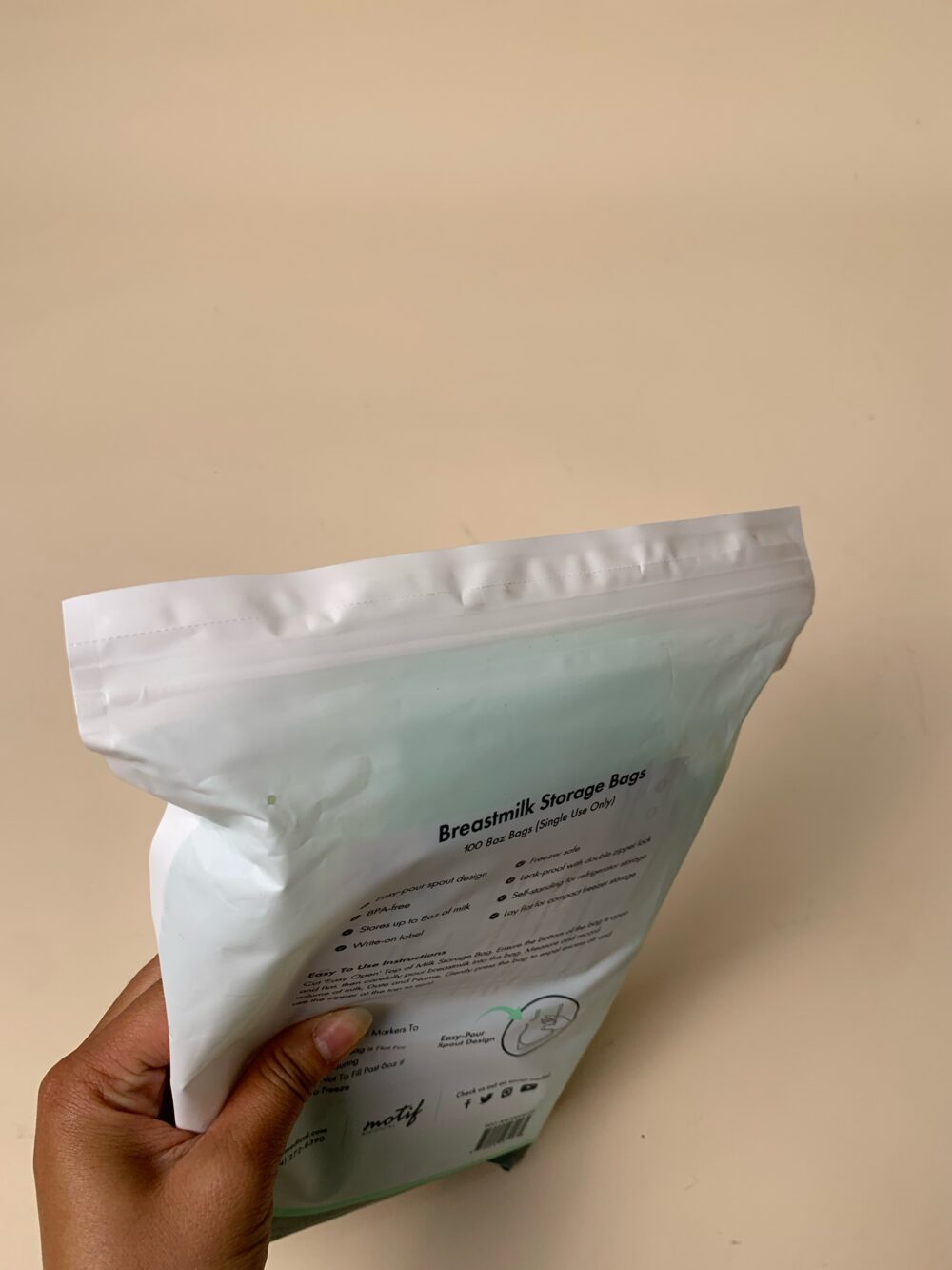 Túi trữ sữa Motif (100 túi) - Ảnh 3