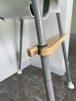 Ghế ăn dặm cho bé Babyhop màu xanh kèm thanh gác chân - Ảnh 3