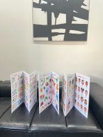 Set 3 bảng gấp thông thái song ngữ nhiều chủ đề Lalala baby 96x50cm ( Giấy ford 80 cứng) - Ảnh 6