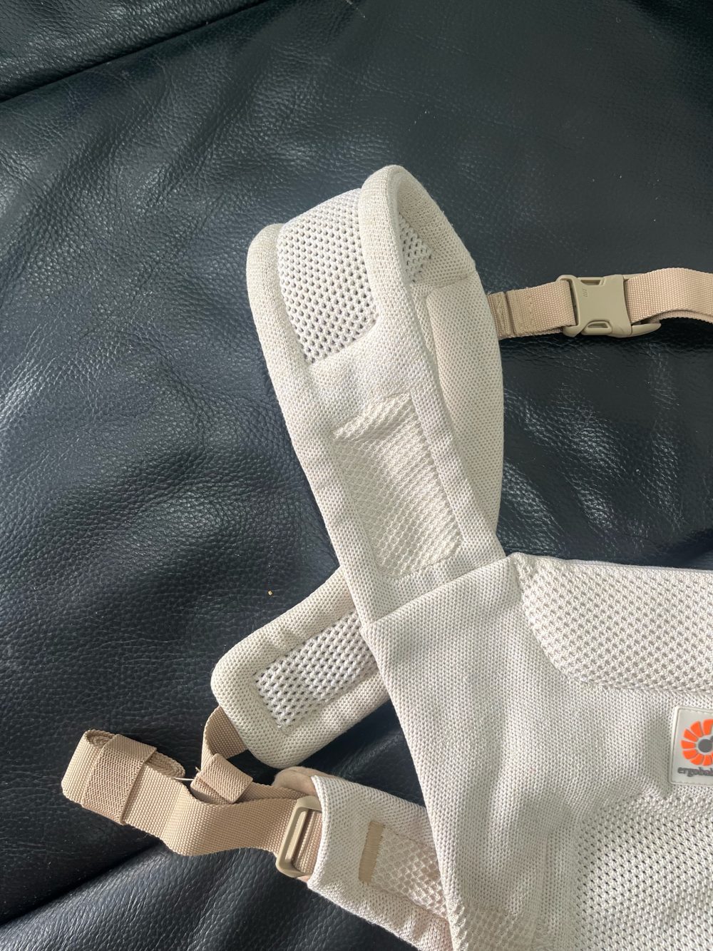 Địu Ergobaby Aerloom màu be 0m->36m/ 15,9kg (no box) - Ảnh 7