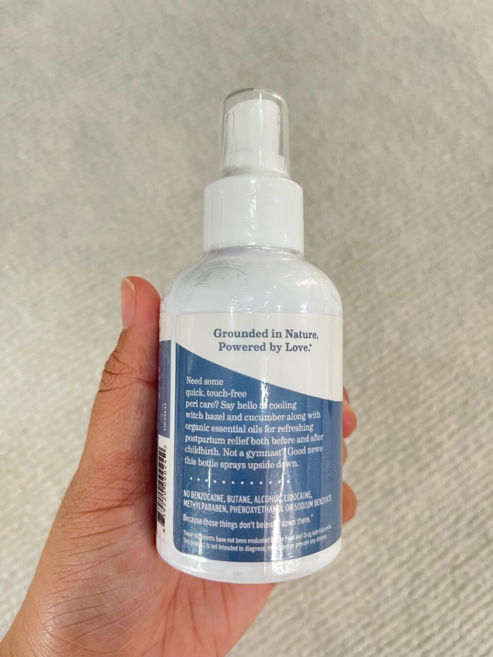 Chai xịt giảm đau tầng sinh môn Earth mama (New 100% nguyên seal) tặng kèm băng film có gạc vô trùng Hetis ( 19 miếng) - Ảnh 4