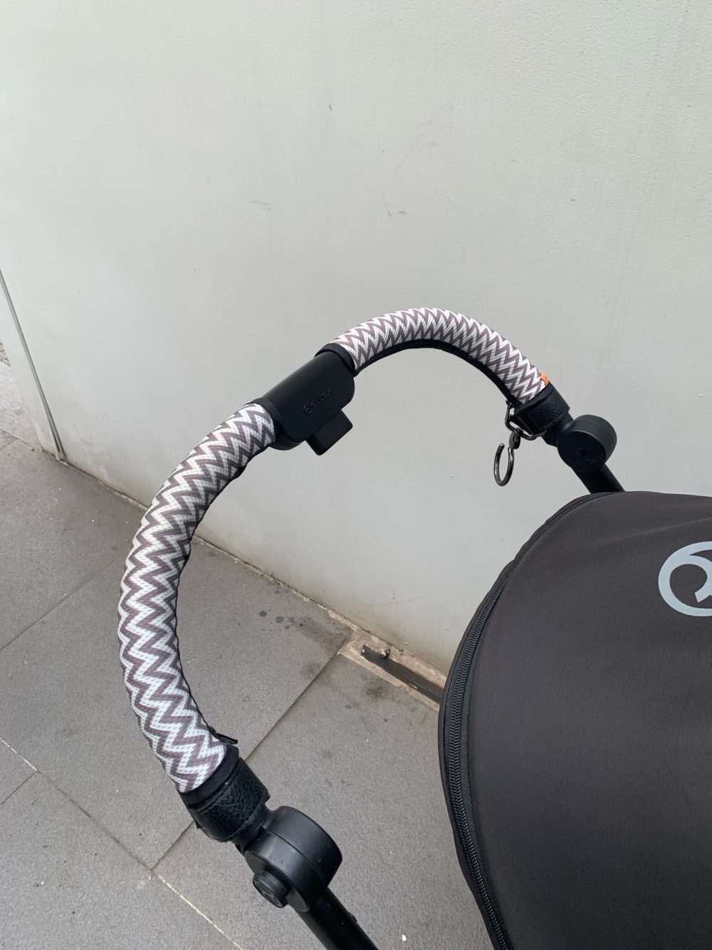 Xe đẩy Cybex Mios 1 kèm bọc tay cầm (full đen) - Ảnh 8