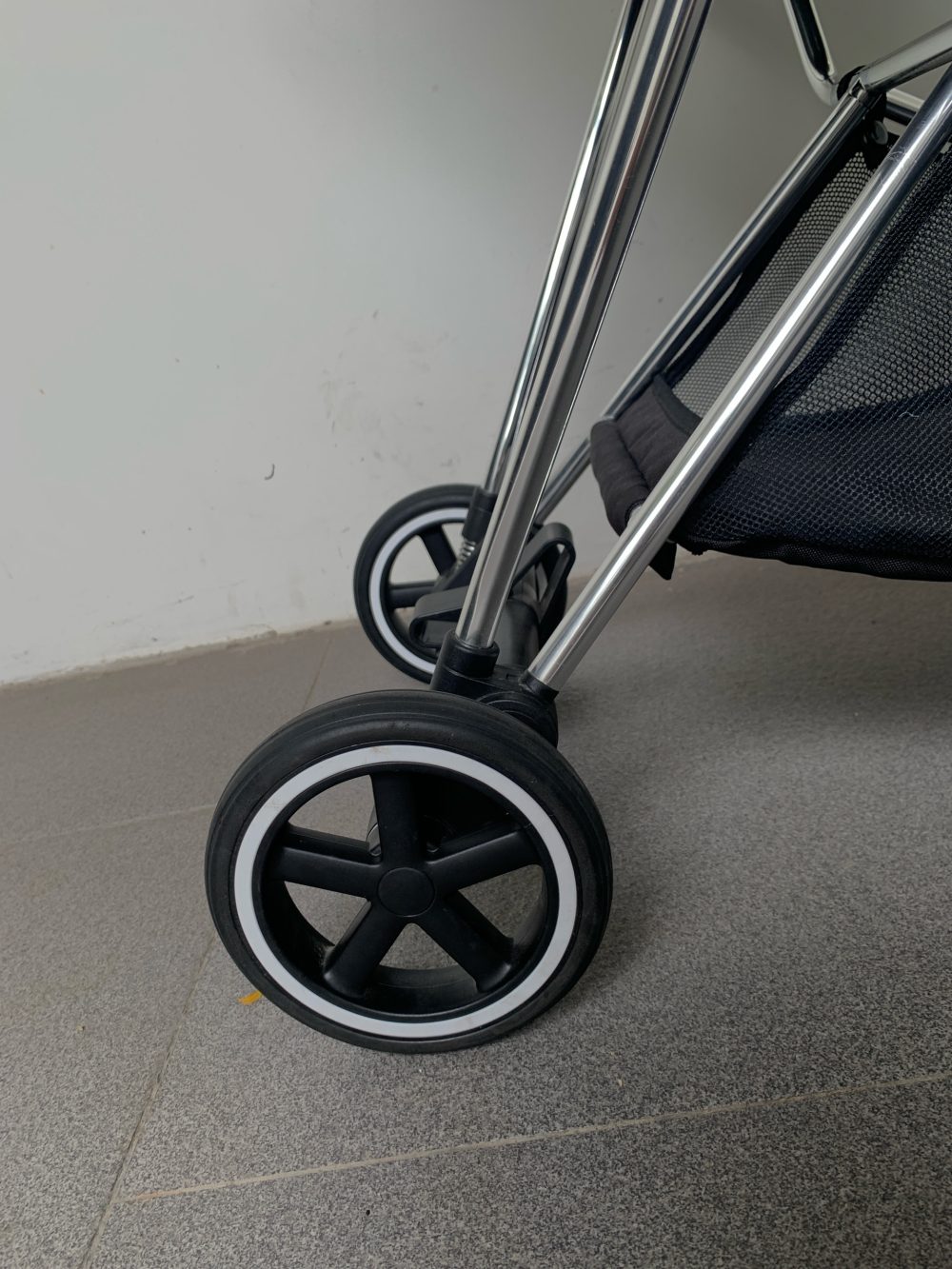 Xe đẩy Cybex mios 2 màu xám khung bạc - Ảnh 10