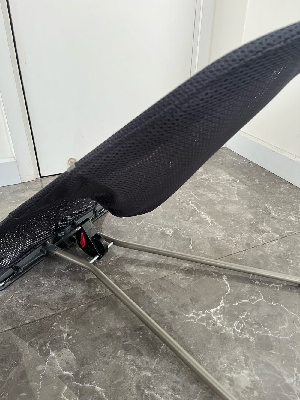 Ghế rung BabyBjorn Bouncer Bliss vải lưới Mesh màu Anthracite (full box) - Ảnh 4