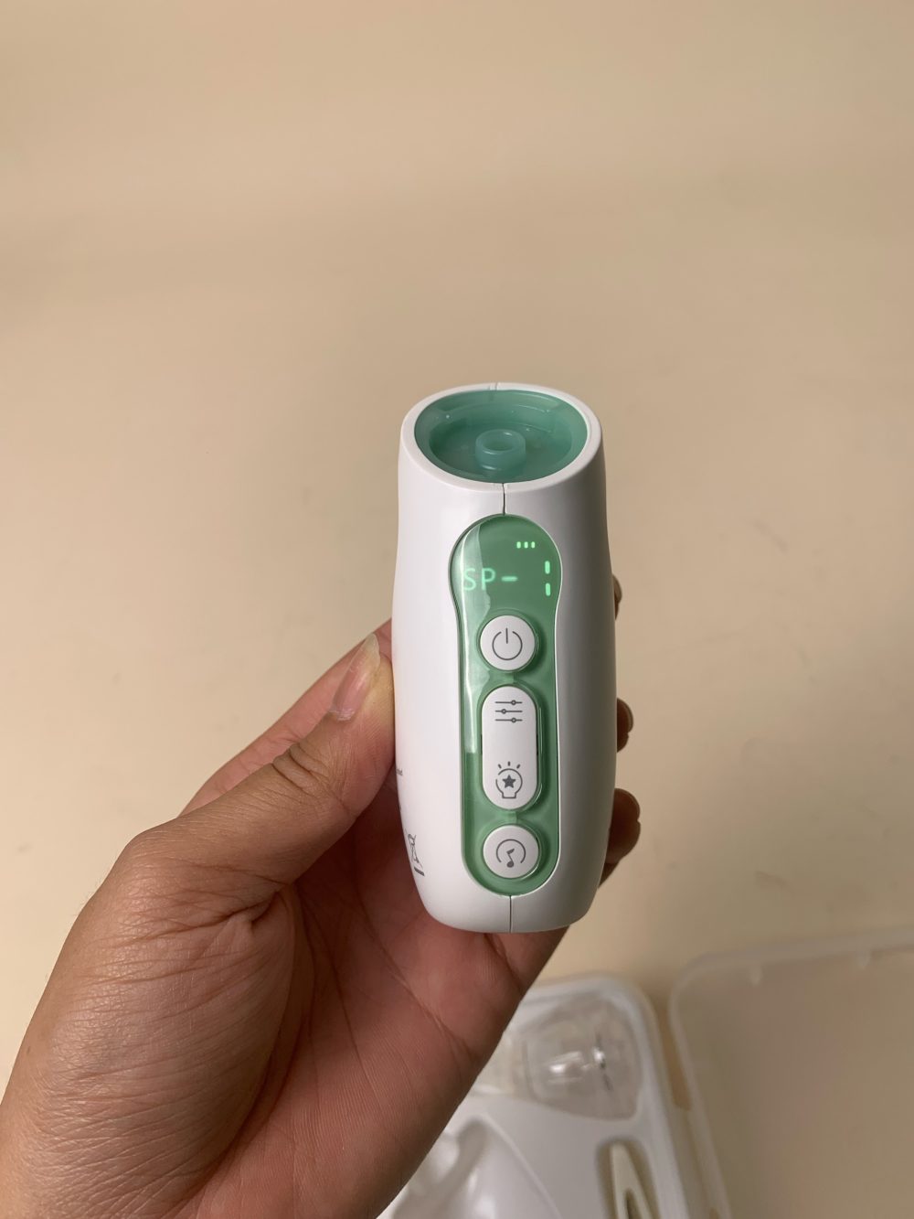 Máy hút mũi Momcozy bằng điện, có nhạc cho bé - Ảnh 12