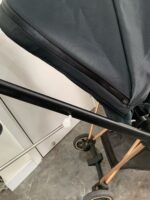 Xe đẩy Cybex mios 2 (đen khung rose gold) kèm bọc tay nắm & cup holder cybex - Ảnh 7