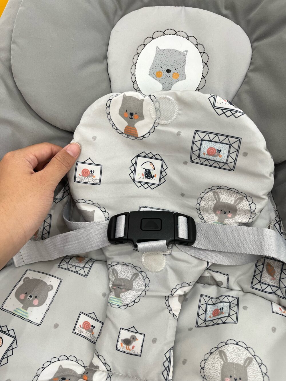 Ghế rung Joie Dreamer Portrait ( sơ sinh đến 15kg, full box) - Ảnh 9