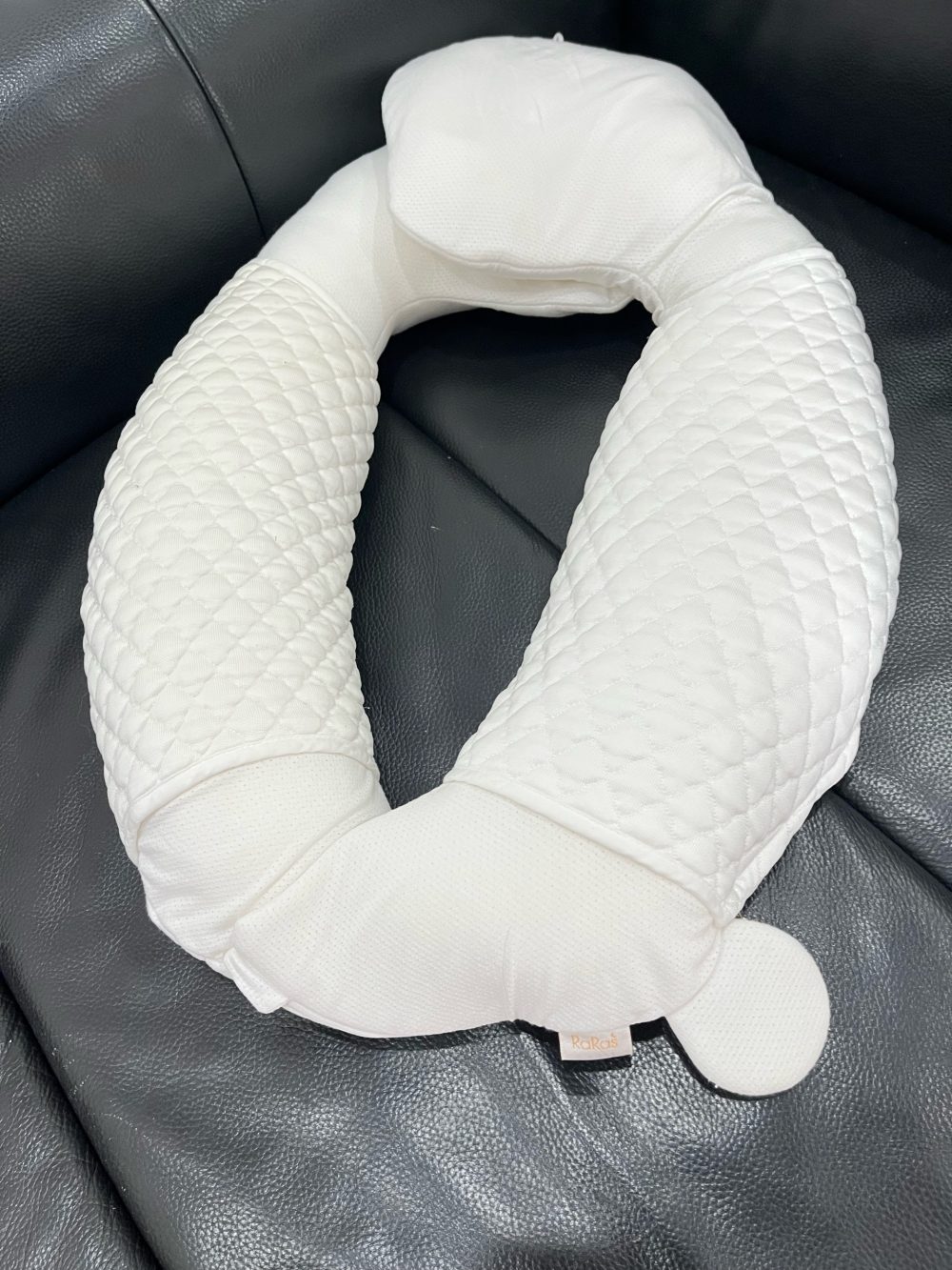 Gối thỏ Raras vải bamboo kèm bộ cool kit làm mát vải duraron (size: 0/2y) - Ảnh 8