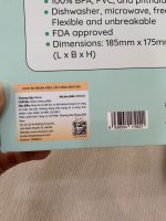 Khay ăn Misan hình cầu vồng kèm thìa (full box) - Ảnh 5