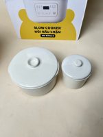 Nồi nấu chậm Bear 1,6L SB-NNC16 màu be ( full box) - Ảnh 15