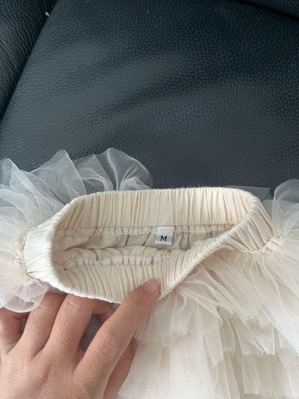 Set 2 bộ bodysuit và váy xoè tầng mix brand màu kem/trắng( size: 3/6m) - Ảnh 10