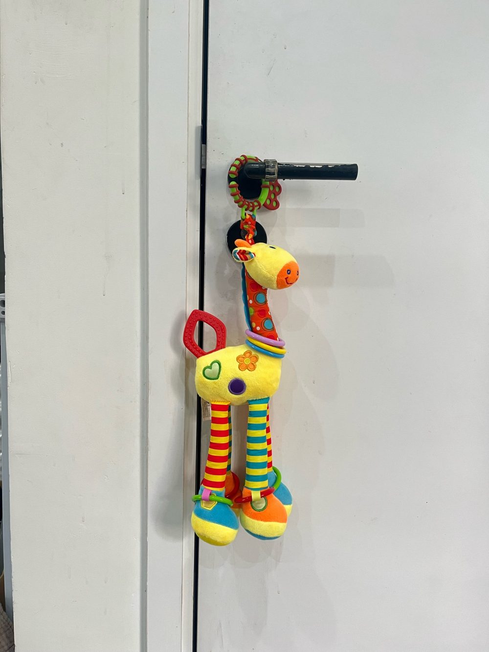 Lục lạc treo nôi con hươu cao cổ Happy Monkey - Ảnh 8