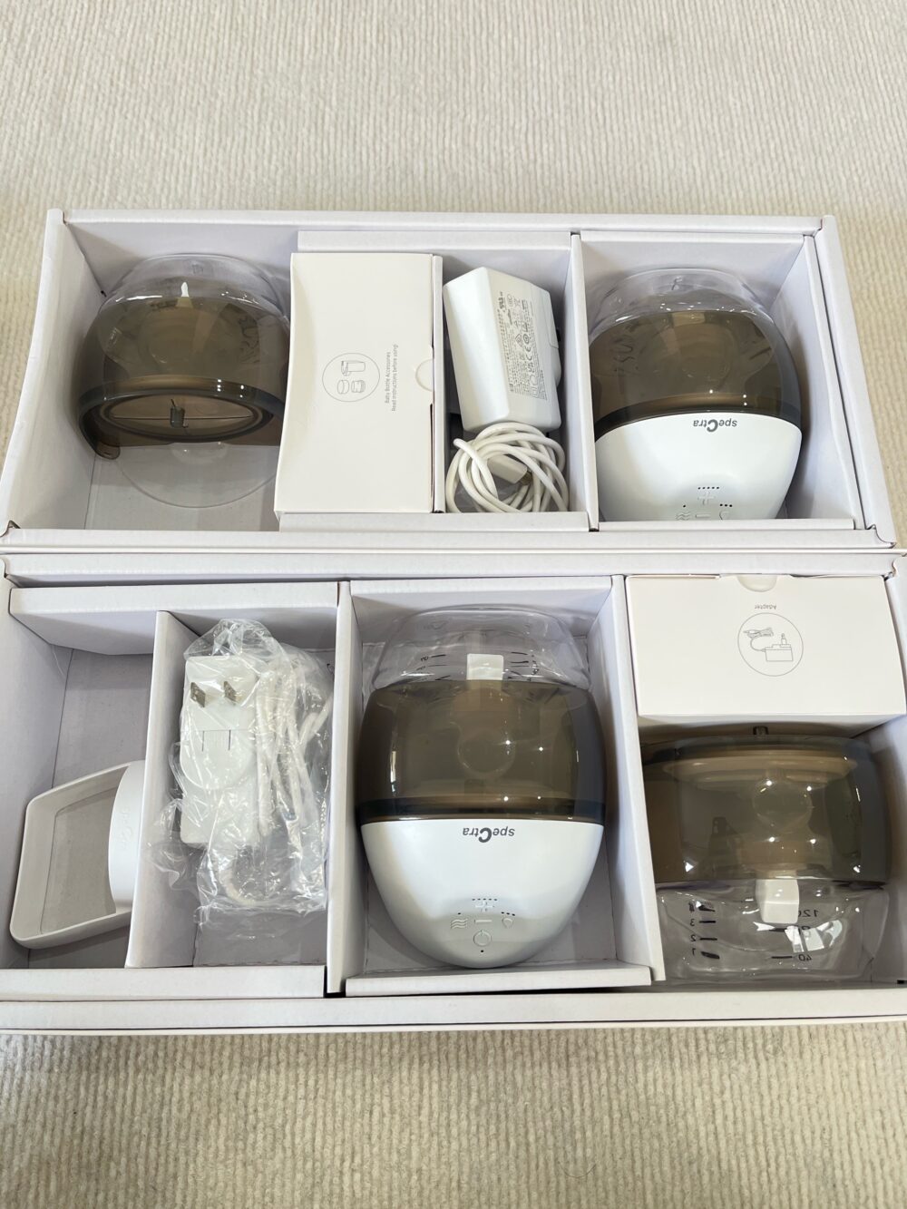 Bộ 2 máy hút sữa không dây Spectra Wearable( full box) - Ảnh 14