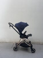 Xe đẩy Cybex mios 2 (màu xanh đen, khung Rosegold) - sơ sinh -> 22kg - Ảnh 9