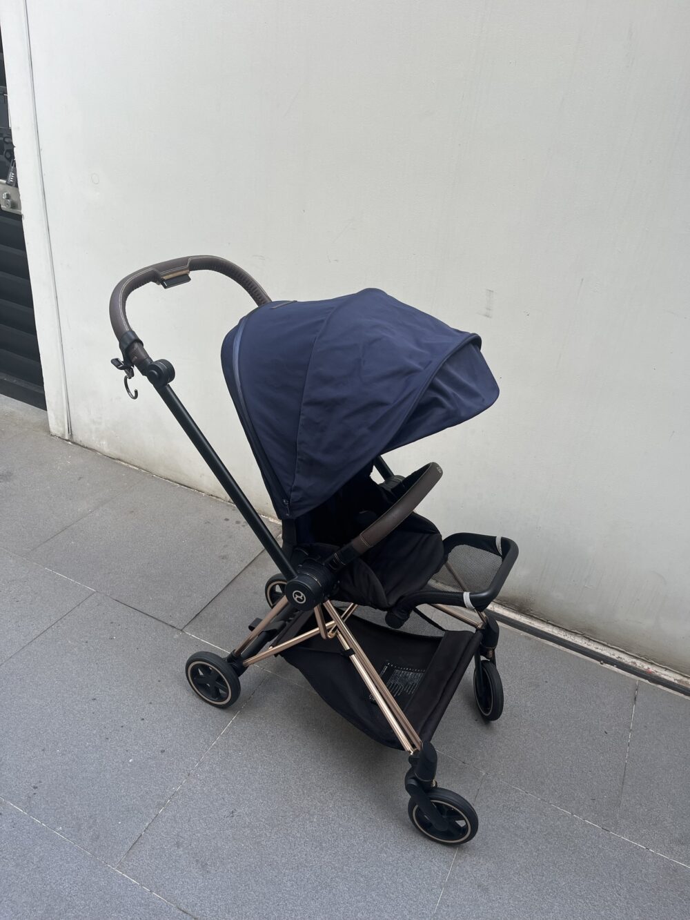 Xe đẩy Cybex mios 2 (màu xanh đen, khung Rosegold) - sơ sinh -> 22kg - Ảnh 13