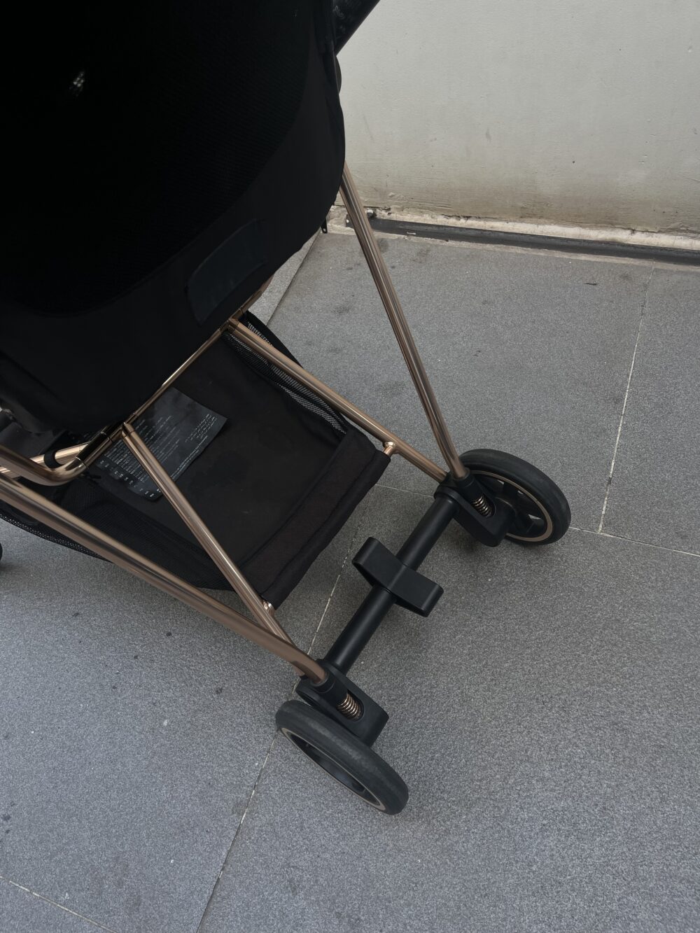 Xe đẩy Cybex mios 2 (màu xanh đen, khung Rosegold) - sơ sinh -> 22kg - Ảnh 5