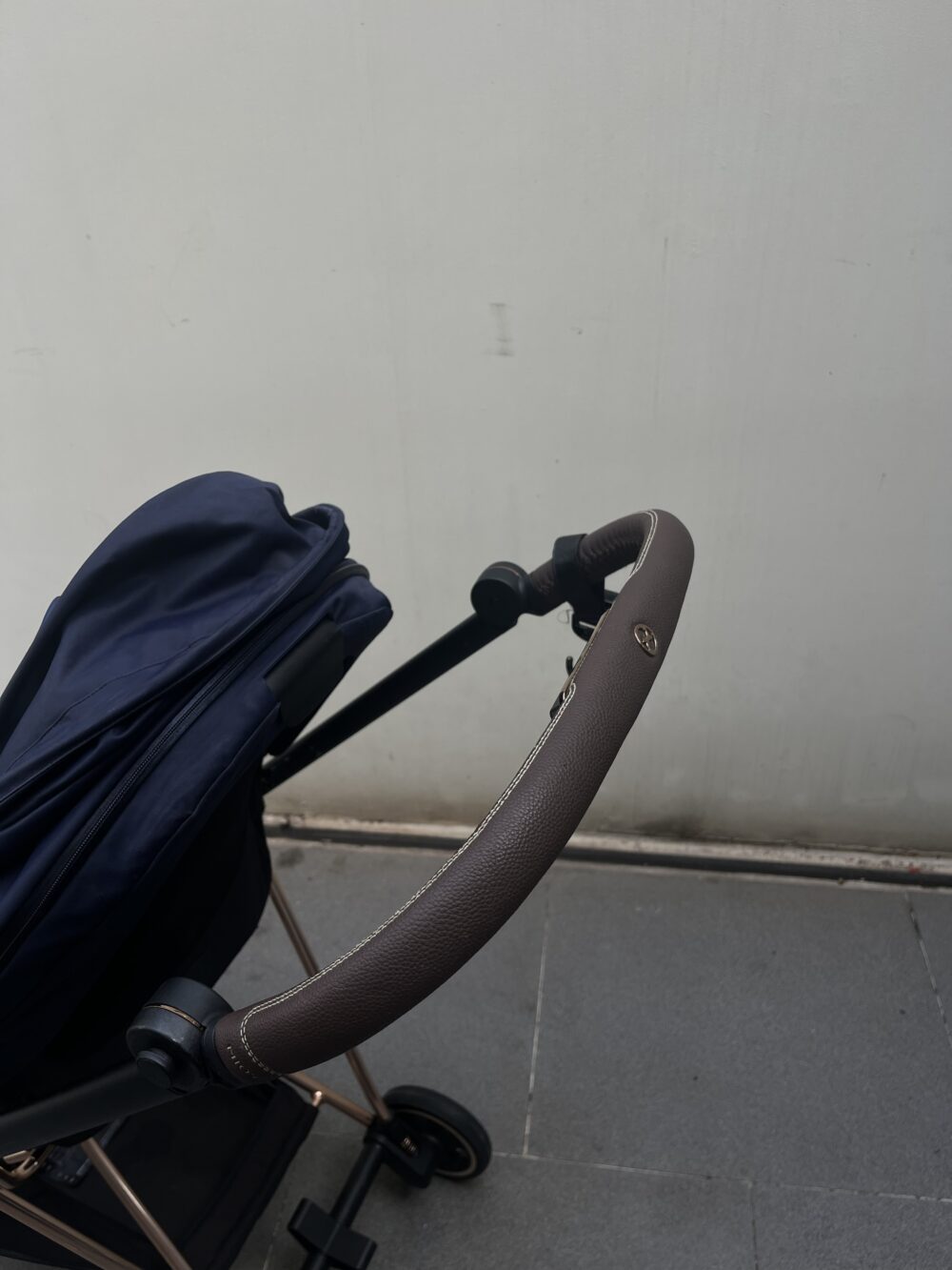 Xe đẩy Cybex mios 2 (màu xanh đen, khung Rosegold) - sơ sinh -> 22kg - Ảnh 2