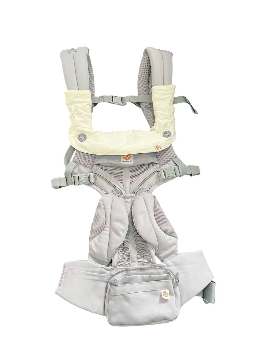 Địu Ergobaby Omni 360 Cool Air Mesh( màu Pearl Grey) 0m -> 20kg (tặng kèm yếm địu) - Ảnh 1