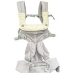 Địu Ergobaby Omni 360 Cool Air Mesh( màu Pearl Grey) 0m -> 20kg (tặng kèm yếm địu)