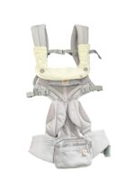 Địu Ergobaby Omni 360 Cool Air Mesh( màu Pearl Grey) 0m -> 20kg (tặng kèm yếm địu)