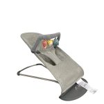 Ghế rung BabyBjorn vải mesh màu xám & thanh đồ chơi (no box)