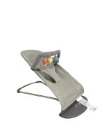 Ghế rung BabyBjorn vải mesh màu xám & thanh đồ chơi (no box)