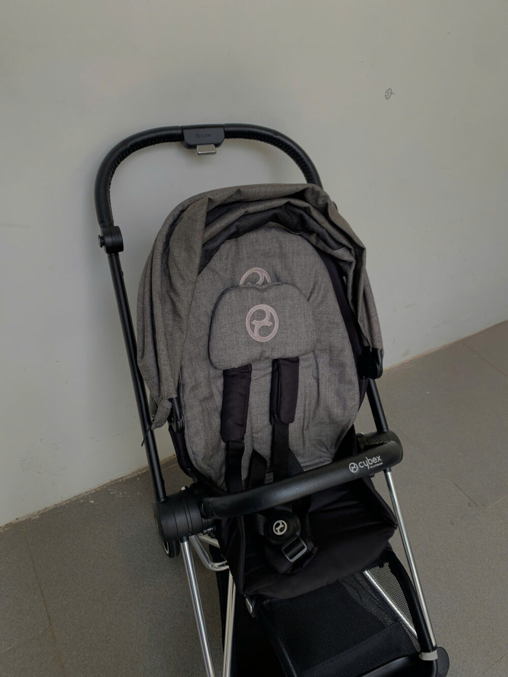 Xe đẩy Cybex mios 1 (xám khung bạc) - cho bé sơ sinh - 22kg - Ảnh 17