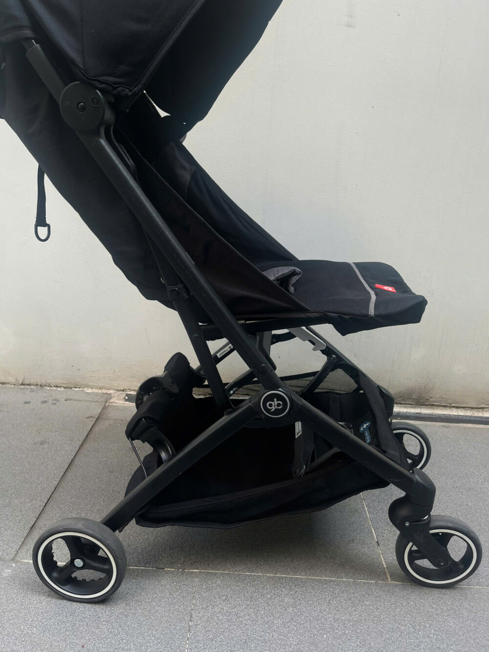Xe đẩy gấp gọn GB Pockit + All-City, Velvet Black (6 tháng -> 22kg) - Ảnh 8