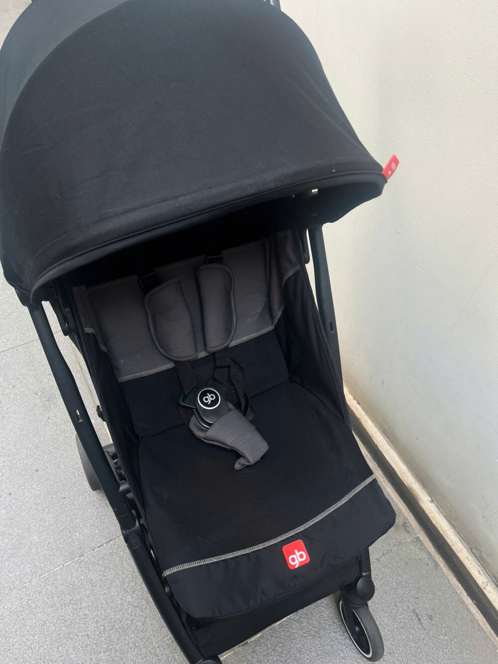 Xe đẩy gấp gọn GB Pockit + All-City, Velvet Black (6 tháng -> 22kg) - Ảnh 12