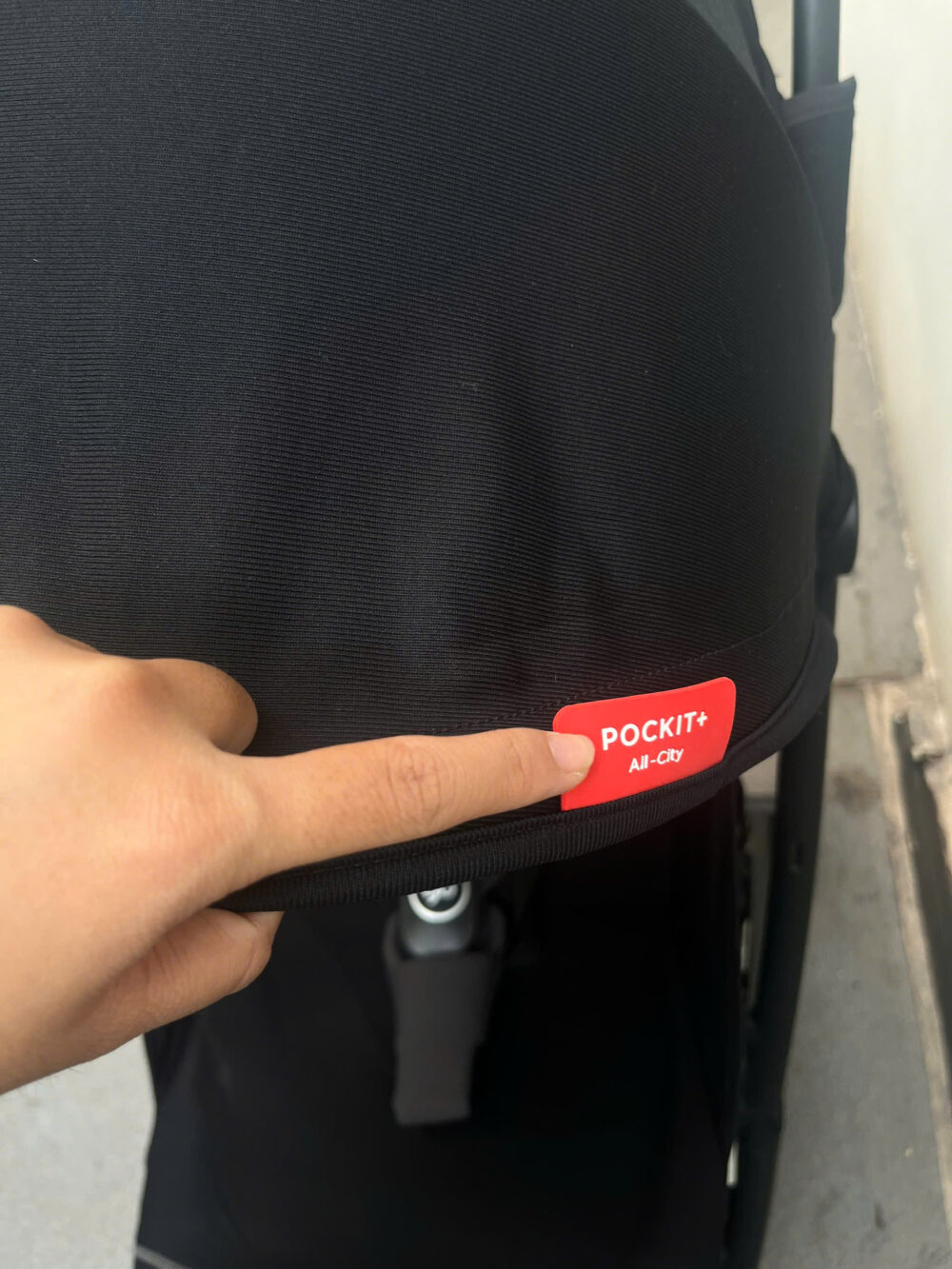 Xe đẩy gấp gọn GB Pockit + All-City, Velvet Black (6 tháng -> 22kg) - Ảnh 13