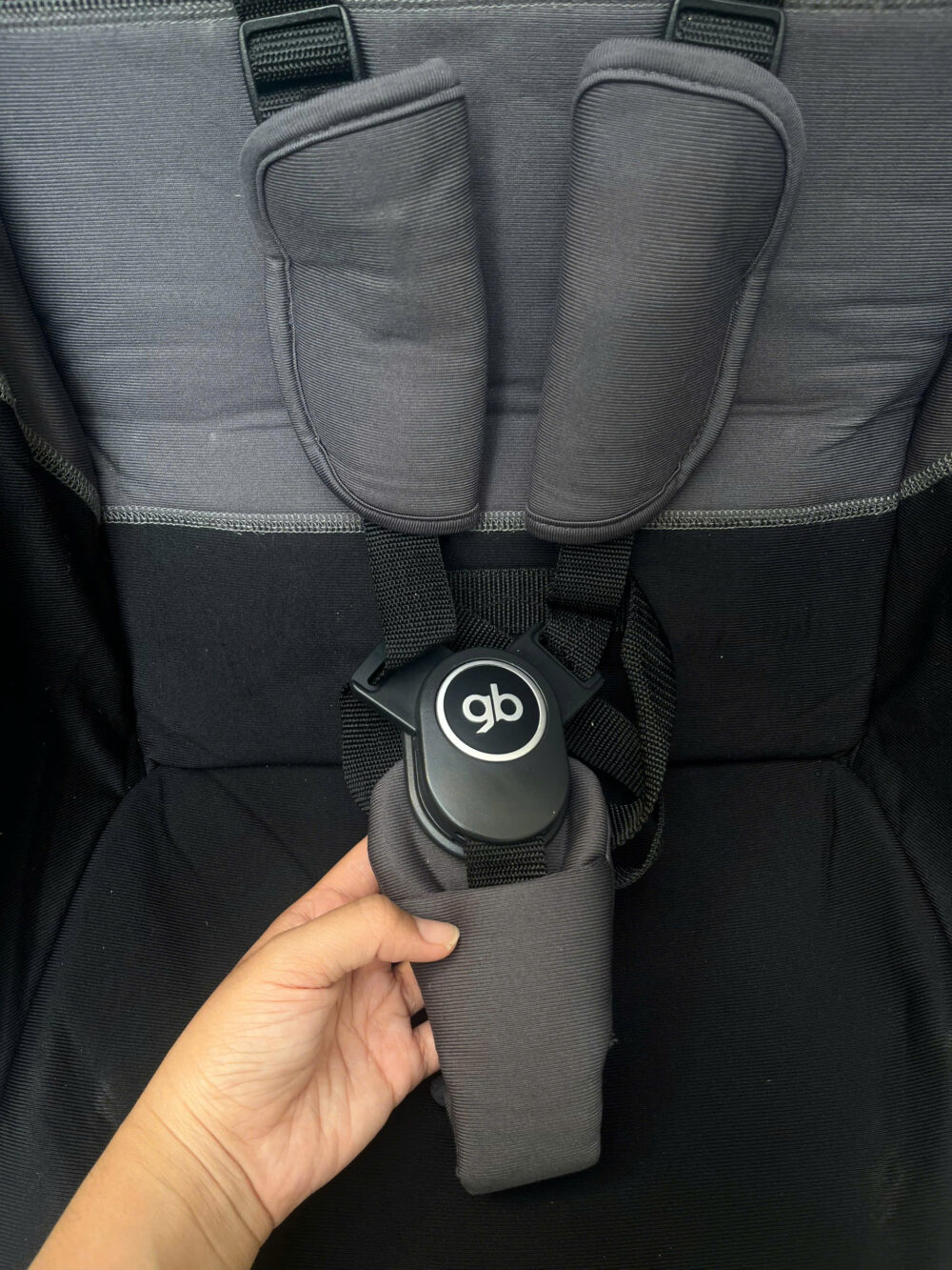 Xe đẩy gấp gọn GB Pockit + All-City, Velvet Black (6 tháng -> 22kg) - Ảnh 15