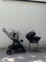 Bộ xe đẩy Nuna Triv Next màu hazelwood ( Size: 0m->4m, tối đa 22kg6)và Nôi Nuna Pipa Next màu carviar kèm Adapter - Ảnh 30