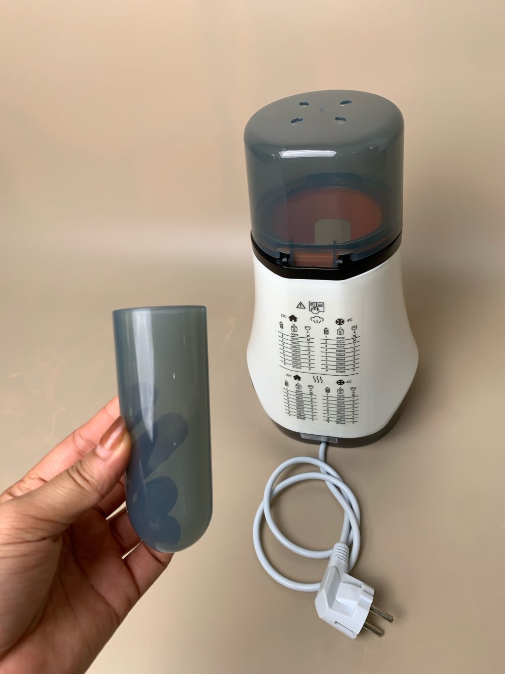 Máy hâm sữa Baby brezza màu trắng có bluetooth - Ảnh 14