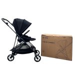 Xe đẩy Cybex Melio Carbon 3 màu đen ( size: 1m-> 22kg, full box), kèm đệm sơ sinh (bill VNQ)