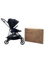 Xe đẩy Cybex Melio Carbon 3 màu đen ( size: 1m-> 22kg, full box), kèm đệm sơ sinh (bill VNQ)