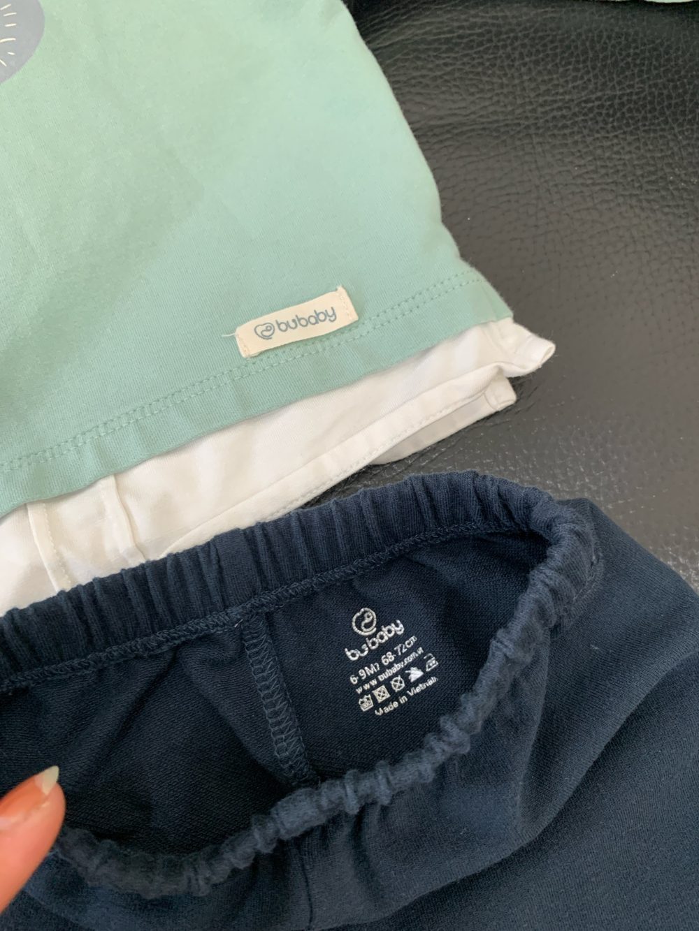 Set 2 bộ sleepsuit, bộ dài tay Old navy&Bu baby hoặc tiết ông già noel cho bé - Ảnh 8